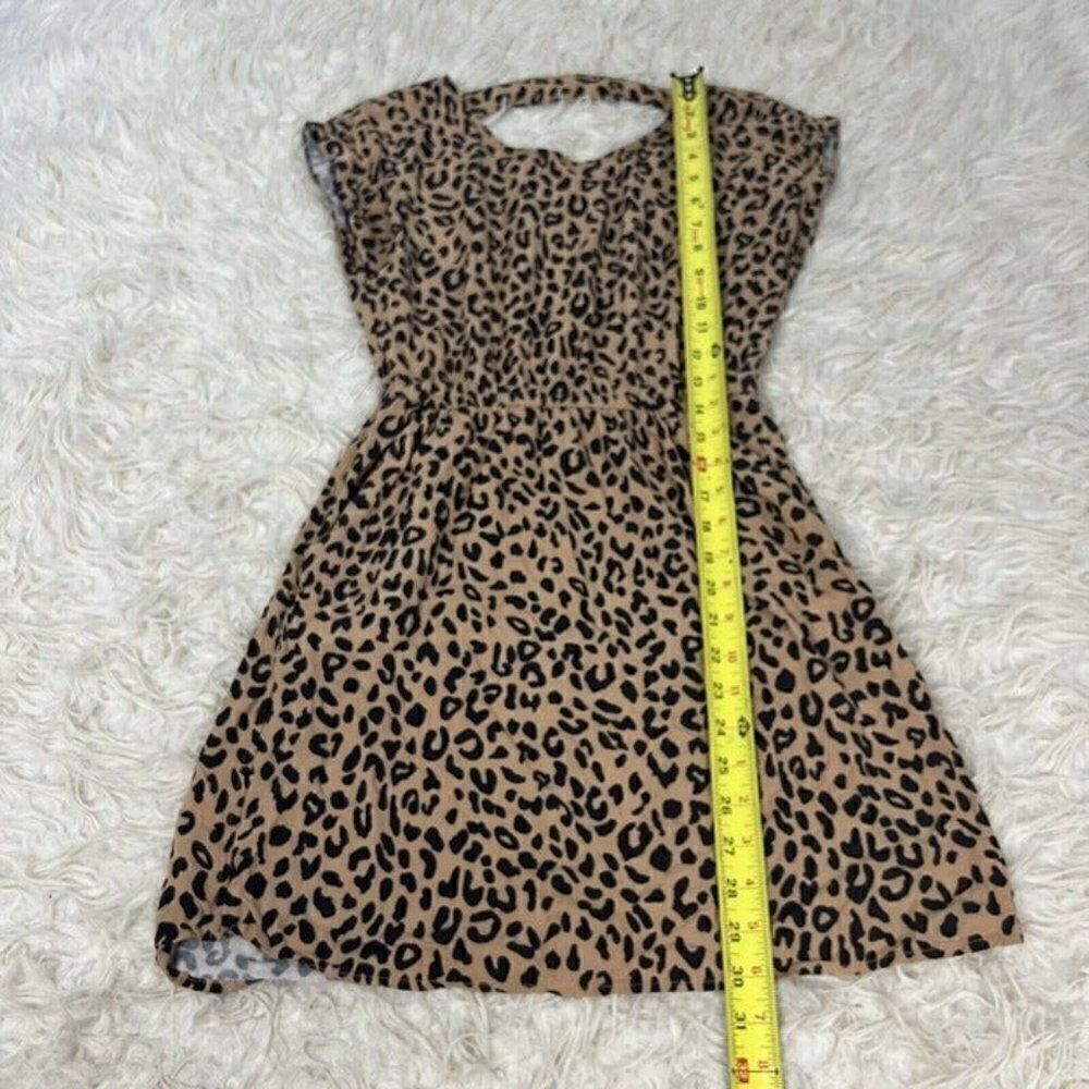 Pink Republic Women’s Animal Cheetah Print Summer Mini Dress Lightweight Size XS - Picture 5 of 12